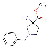 methyl 3-amino-1-benzylpyrrolidine-3-carboxylate