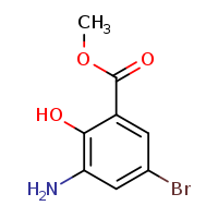 methyl 3-amino-5-bromo-2-hydroxybenzoate