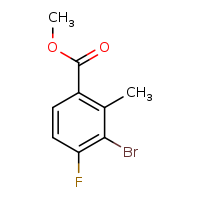 methyl 3-bromo-4-fluoro-2-methylbenzoate