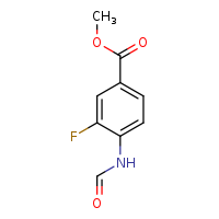methyl 3-fluoro-4-formamidobenzoate