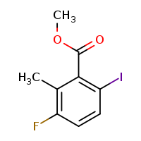 methyl 3-fluoro-6-iodo-2-methylbenzoate