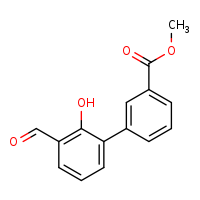 methyl 3'-formyl-2'-hydroxy-[1,1'-biphenyl]-3-carboxylate