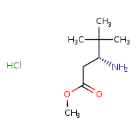 methyl (3R)-3-amino-4,4-dimethylpentanoate hydrochloride