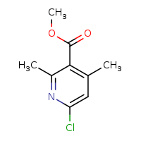 methyl 6-chloro-2,4-dimethylpyridine-3-carboxylate