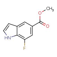 methyl 7-fluoro-1H-indole-5-carboxylate