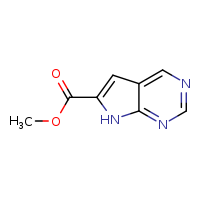 methyl 7H-pyrrolo[2,3-d]pyrimidine-6-carboxylate