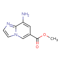 methyl 8-aminoimidazo[1,2-a]pyridine-6-carboxylate
