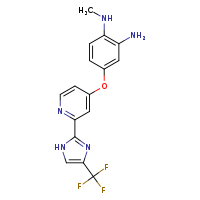 N1-methyl-4-({2-[4-(trifluoromethyl)-1H-imidazol-2-yl]pyridin-4-yl}oxy)benzene-1,2-diamine