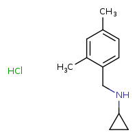 N-[(2,4-dimethylphenyl)methyl]cyclopropanamine hydrochloride