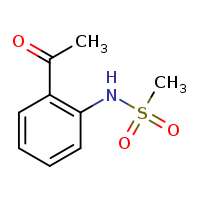 N-(2-acetylphenyl)methanesulfonamide