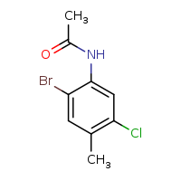N-(2-bromo-5-chloro-4-methylphenyl)acetamide