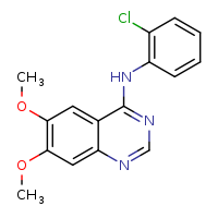 N-(2-chlorophenyl)-6,7-dimethoxyquinazolin-4-amine