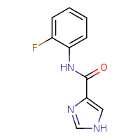 N-(2-fluorophenyl)-1H-imidazole-4-carboxamide
