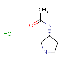 N-[(3R)-pyrrolidin-3-yl]acetamide hydrochloride