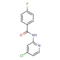 N-(4-chloropyridin-2-yl)-4-fluorobenzamide