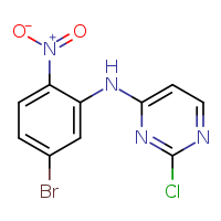 N-(5-bromo-2-nitrophenyl)-2-chloropyrimidin-4-amine