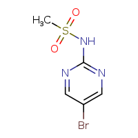 N-(5-bromopyrimidin-2-yl)methanesulfonamide