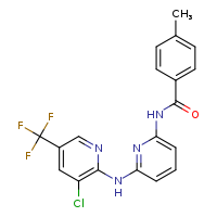N-(6-{[3-chloro-5-(trifluoromethyl)pyridin-2-yl]amino}pyridin-2-yl)-4-methylbenzamide