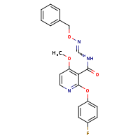 N-{[(benzyloxy)imino]methyl}-2-(4-fluorophenoxy)-4-methoxypyridine-3-carboxamide