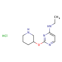 N-ethyl-2-(piperidin-3-yloxy)pyrimidin-4-amine hydrochloride