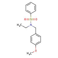 N-ethyl-N-[(4-methoxyphenyl)methyl]benzenesulfonamide