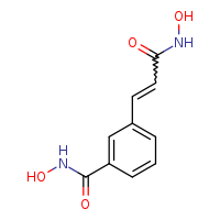 N-hydroxy-3-[2-(hydroxycarbamoyl)eth-1-en-1-yl]benzamide