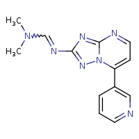 N,N-dimethyl-N'-[7-(pyridin-3-yl)-[1,2,4]triazolo[1,5-a]pyrimidin-2-yl]methanimidamide