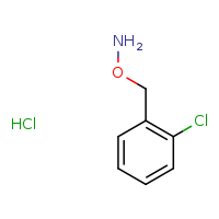 O-[(2-chlorophenyl)methyl]hydroxylamine hydrochloride