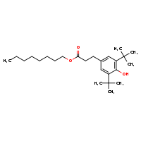 octyl 3-(3,5-di-tert-butyl-4-hydroxyphenyl)propanoate