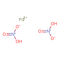 palladium(2+) bis(nitric acid)