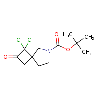 tert-butyl 1,1-dichloro-2-oxo-6-azaspiro[3.4]octane-6-carboxylate