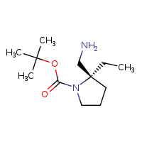 tert-butyl (2R)-2-(aminomethyl)-2-ethylpyrrolidine-1-carboxylate