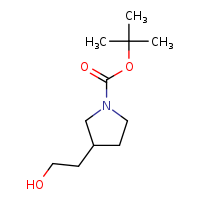 tert-butyl 3-(2-hydroxyethyl)pyrrolidine-1-carboxylate