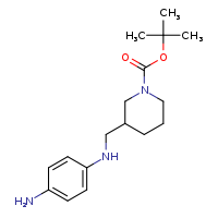 tert-butyl 3-{[(4-aminophenyl)amino]methyl}piperidine-1-carboxylate