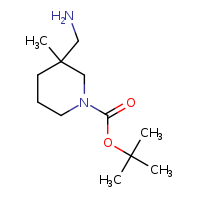 tert-butyl 3-(aminomethyl)-3-methylpiperidine-1-carboxylate