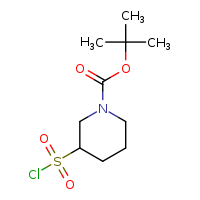 tert-butyl 3-(chlorosulfonyl)piperidine-1-carboxylate