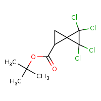 tert-butyl 4,4,5,5-tetrachlorospiro[2.2]pentane-1-carboxylate