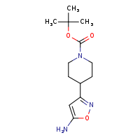 tert-butyl 4-(5-amino-1,2-oxazol-3-yl)piperidine-1-carboxylate