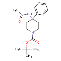 tert-butyl 4-acetamido-4-phenylpiperidine-1-carboxylate