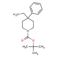 tert-butyl 4-(aminomethyl)-4-phenylpiperidine-1-carboxylate