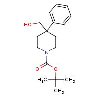 tert-butyl 4-(hydroxymethyl)-4-phenylpiperidine-1-carboxylate