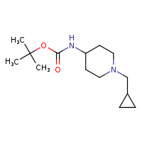 tert-butyl N-[1-(cyclopropylmethyl)piperidin-4-yl]carbamate
