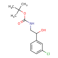 tert-butyl N-[2-(3-chlorophenyl)-2-hydroxyethyl]carbamate