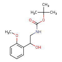 tert-butyl N-[2-hydroxy-2-(2-methoxyphenyl)ethyl]carbamate