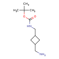 tert-butyl N-{[3-(aminomethyl)cyclobutyl]methyl}carbamate