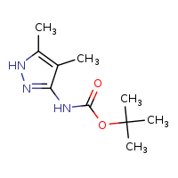 tert-butyl N-(4,5-dimethyl-1H-pyrazol-3-yl)carbamate