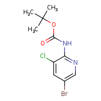 tert-butyl N-(5-bromo-3-chloropyridin-2-yl)carbamate