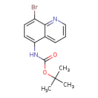 tert-butyl N-(8-bromoquinolin-5-yl)carbamate
