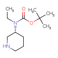 tert-butyl N-ethyl-N-[(3R)-piperidin-3-yl]carbamate