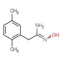 (Z)-2-(2,5-dimethylphenyl)-N'-hydroxyethanimidamide